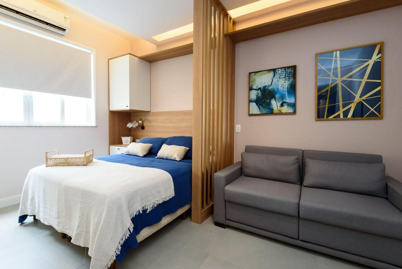 Omar Do Rio - Bl 213 - Studio Moderno, Internet 120mbps, Smart Tv, Na Melhor Localização De Copacabana, Próximo Ao Baixo Copa, 03 Minutos Andando Da Praia De Copacabana E Do Metrô Cantagalo * Río de Janeiro